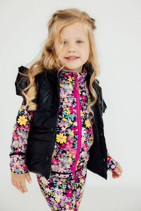 black-checker-puffer-vest Mila & Rose - Sophia's Style-3